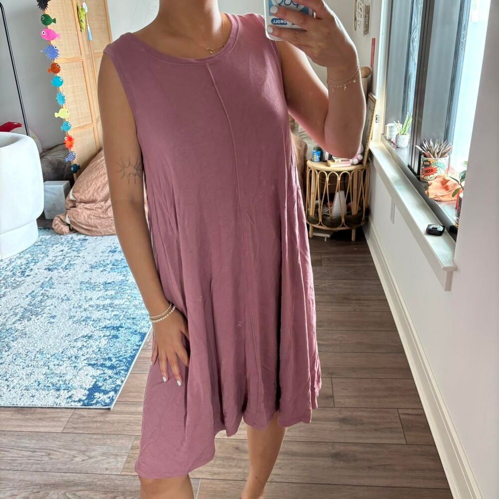 Nordstrom Workshop Women's Pink and Purple Dress